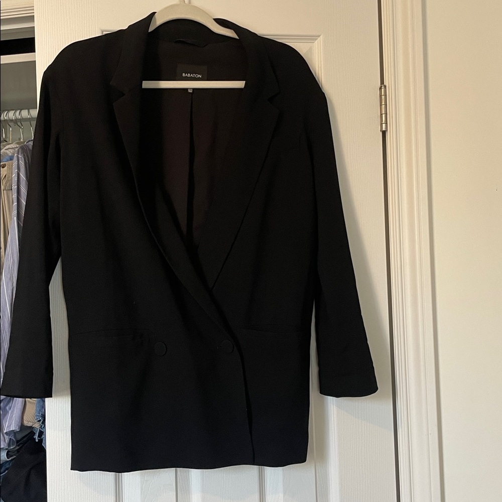 Babaton Oversized Black Blazer